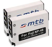 2X Batterie NP-48 pour Fuji Fujifilm XQ1, XQ2