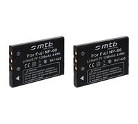 2X Batterie NP-60 Compatible avec Aiptek/Compatible avec Easypix/Compatible avec Jay-Tech/Compatible avec Medion/Compatible avec Praktica… Voir descriptif!