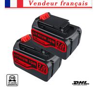 2x Batterie Pour Black Et Decker 20V BL2018 LBXR20 LBXR2020-OPE LB20 LBX20 7,0Ah