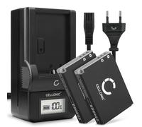 2x Batterie pour Canon Digital IXUS 990 IS 1120mAh + Chargeur