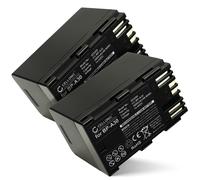 2x Batterie pour Canon EOS C200 3400mAh