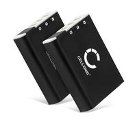 CELLONIC 2X Batterie Compatible avec Fuji Fujifilm XF10, X70, X100T, NP-95 | 1800mAh, 3.7V, Lithium Ion pour Fuji X30, X100s, FinePix F30, F31fd, X100, FinePix REAL 3D W1, X-S1