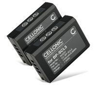 2x Batterie pour Leica M10 Monochrom 1200mAh