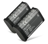 2x Batterie pour Leica Q2 Monochrom 2600mAh