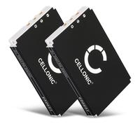 2x Batterie Pour Logitech Harmony 1000 Remote 1100 1100i 915 Squeezebox - 190582-0000,F12440056,K398,L-Lu18 1300mah-Subtel