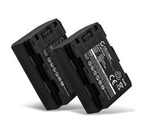 2x Batterie pour Sony Alpha 7 III (α7 III ILCE-7M3 / ILCE-7M3K) 1600mAh