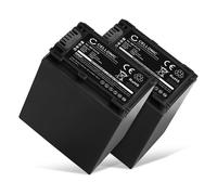 CELLONIC 2X Batterie Compatible avec Sony AX53 4K HANDYCAM FDR-AX53