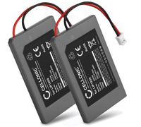 CELLONIC 2X Batterie pour Console de Jeux Compatible avec Sony PS3 SIXAXIS Wireless Controller, CECHZC1E, CECHZC1U, LIP1472 - (650mAh, 3.7V)