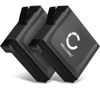 2X Batterie Remplacement AHDBT-401,335-06532-000 1160mAh pour GoPro Hero4, Hero 4 Black Edition, Hero 4 Silver Edition, Hero 4+ (Hero 4 Plus) AHDBT-401 Appareil Photo caméra Action cam accu