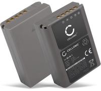 2X Batterie Remplacement BLN-1 1140mAh pour Olympus Om-D E-M1, Om-D E-M5 (Mark II), Pen E-P5, Pen-F BLN-1 Appareil Photo caméra Action cam accu