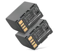 Subtel Electronics Batterie compatible JVC EX-Z2000, GR-D720, BN-VF808 2250mAh 2x