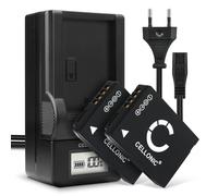 Cellonic Batterie de remplacement Leica 18702 890 mAh – 2x + chargeur