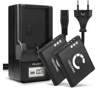 2x Batterie remplacement LI-50B 770mAh pour Olympus XZ-1 SP-800UZ 810UZ 720UZ LS-100 SZ-14 30MR 31MR VR-340 TOUGH TG-870 TG-850 VG-170 + Chargeur LI-50C appareil photo caméra action cam accu