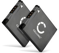 2X Batterie Remplacement NB-11L NB-11LH 600mAh pour Canon PowerShot SX430 is SX420 SX410 SX400 SX432 A2500 A2300 IXUS 285 HS 275 190 180 185 175 170 Appareil Photo caméra Action cam accu