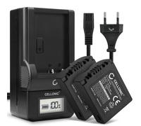 2x Batterie remplacement Panasonic DMW-BMA7 750mAh + Chargeur