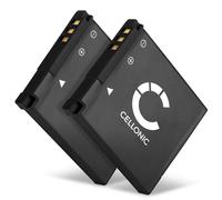 Cellonic Batterie compatible Pentax Optio RZ10/RZ18/X70/D-LI92 730mAh 3,7V Li-ion 2x