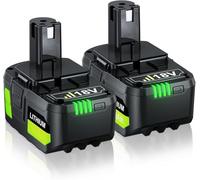 2X Batteries au Lithium 18V 8.0Ah/8000mAh pour Ryobi P108 RB18L40 P108 RB18L25 P108 RB18L15 RB18L13 P107 P122 P104 P105 P102 P102 P108 2003