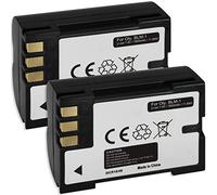 2X Batteries BLM-1 pour Olympus Camedia E-1, E-300, E-330, E-500, E-510, C-5060, C-7070, C-8080