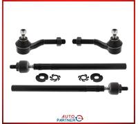 2x Biellette de direction Avant pour Peugeot 406 / Break Tige Piste Ensemble