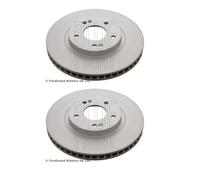 2X Blue Print ADG04341 Disque De Frein Avant 294 Mm Pour Hyundai Santa Fé I SM