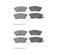 2x Blue Print ADK84223 Plaquettes de Frein Disque Avant pour Suzuki Daihatsu