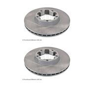 2x Blue Print ADN143111 Disque de Frein Avant 276 MM pour Nissan Cabstar E TL Vl