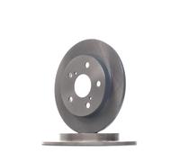 2x BLUE PRINT Disque de frein Arrière pour TOYOTA AURIS (NZE18, ZRE18) 259mm