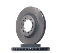 2x BLUE PRINT Disque de frein Avant pour MITSUBISHI L 200 / Triton Pick-up 276mm