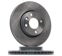 2x BLUE PRINT Disque de frein Avant pour RENAULT Modus / Grand Modus (F, JP)