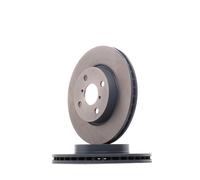 2x BLUE PRINT Disque de frein Avant pour TOYOTA Yaris 3/5 portes (P9) 258mm