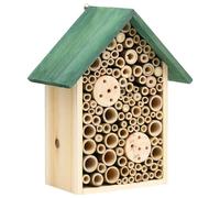 2x Bois de Sapin Massif Hôtel à Insectes Maison des Abeilles Extérieur vidaXL