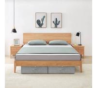 2x Boîtes de Rangement Tissu 70x40x18 cm Gris Coffres Organisateurs vidaXL