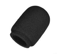 2x Bonnette Flockée pour RØDE PodMic Anti-Vent 2x Bonnette Flockée | Flockage dense, réduction pour bruit vent, compatible pour røde PodMic, mat, lot de 2 pièces