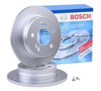 2x BOSCH 0 986 478 188 Disque de frein Arrière 258mm