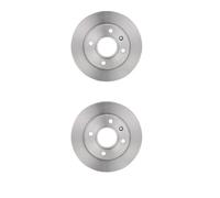 2x Bosch 0 986 478 502 Disque pour Ford Fiesta Jv Mazda 121 III Jasm Jbsm