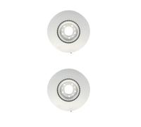 2x Bosch 0 986 479 092 Disque de Frein pour Peugeot 508 Sw I 8E Citroën C5 II Rd