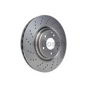 2x BOSCH 0 986 479 135 Disque de frein Avant 330mm
