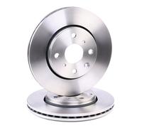 2x BOSCH 0 986 479 239 Disque de frein Avant convient pour PEUGEOT 206 CC (2D)