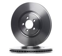 2x BOSCH 0 986 479 754 Disque de frein Avant pour JAGUAR S-Type (X200) 355mm