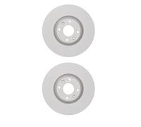 2x Bosch 0 986 479 C72 Disque de Frein pour Opel Corsa Peugeot 308 Cc Citroën DS
