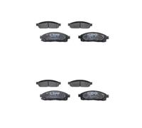 2X Bosch 0 986 494 268 Jeu De Plaquettes De Frein À Disque Avant Pour Mitsubishi