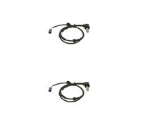 2X Bosch 0 986 594 014 Capteur De Vitesse De Roue Avant Pour Audi A4 VW Passat
