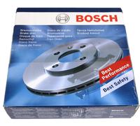 2x Bosch 0986479099 Jeu de Disques Frein Ø 255mm Arrière pour VW, Audi, Seat ,
