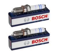 Bosch Bougie d'allumage 0 241 145 523 Y5KPP332 Double Platinum pour VW Audi Skoda Seat Cupra