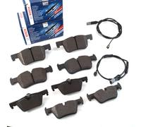 2x Bosch Bremsbelagesatz + 2x Contact D'Usure avant Arrière pour BMW 1 F21 3 F34