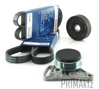 2x Bosch Courroie + Rouleaux Kit Audi A4 A6 pour VW Passat 3B 1.6 1.8 2.0