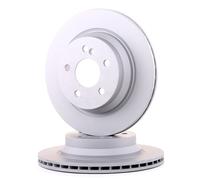 2x BOSCH Disque de frein Arrière convient pour MERCEDES-BENZ GLK (X204) 300mm 0