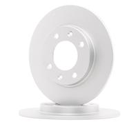 2x BOSCH Disque de frein Arrière convient pour PEUGEOT 206 3/5 portes (2A/C)