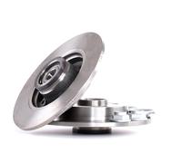 2x BOSCH Disque de frein Arrière convient pour PEUGEOT 307 3/5 portes (3A/C)