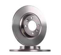 2x BOSCH Disque de frein Arrière convient pour PEUGEOT 308 I 3/5 portes (4A, 4C)